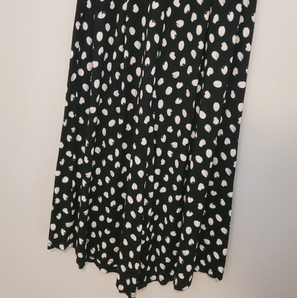Masai Polka Dot Black and White Women's Dress - Picture 5 of 10